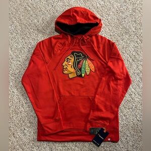 New Chicago Blackhawks Red Fanatics Hoodie - Adult Size M  NWT